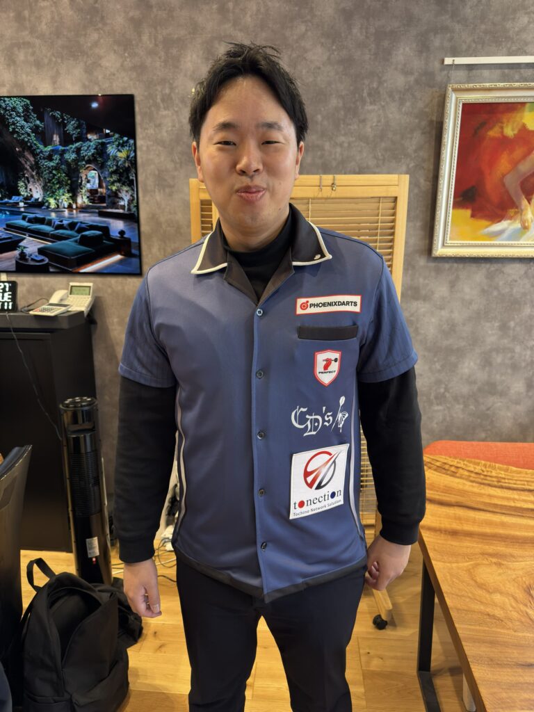 Darts崎山プロユニフォームスポンサー