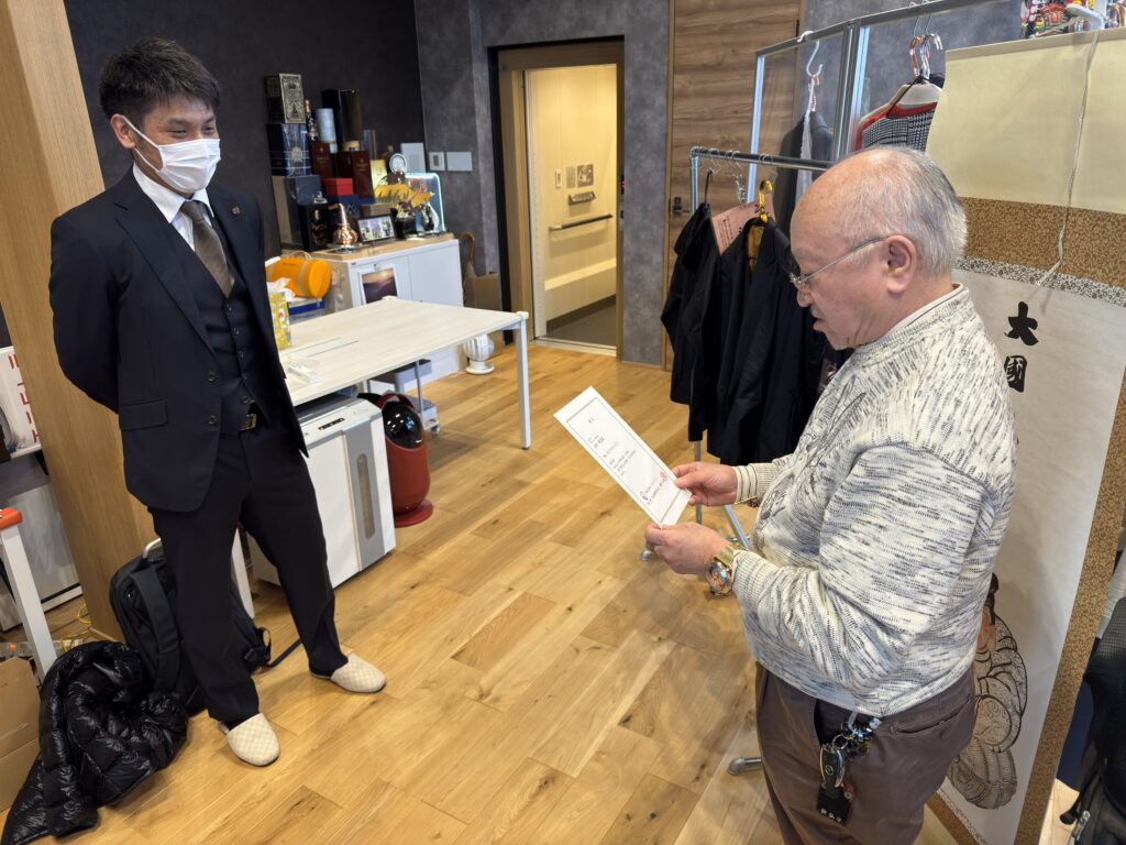 関西支店１２条点検研修及び辞令交付