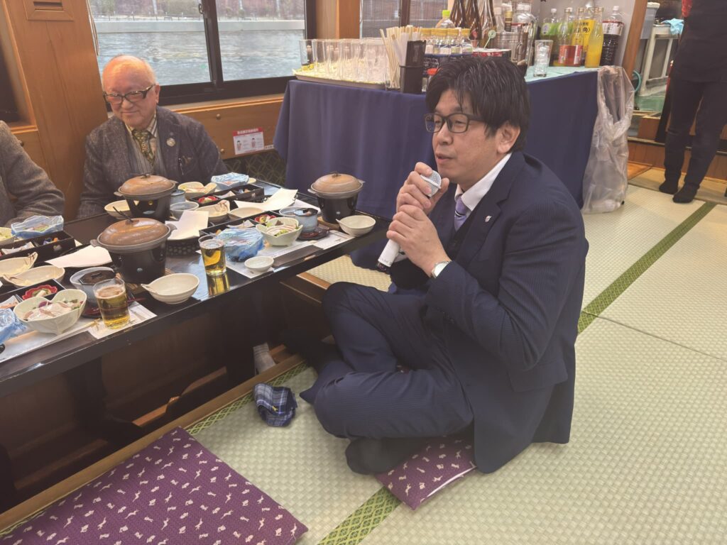 浅草屋形船懇親会