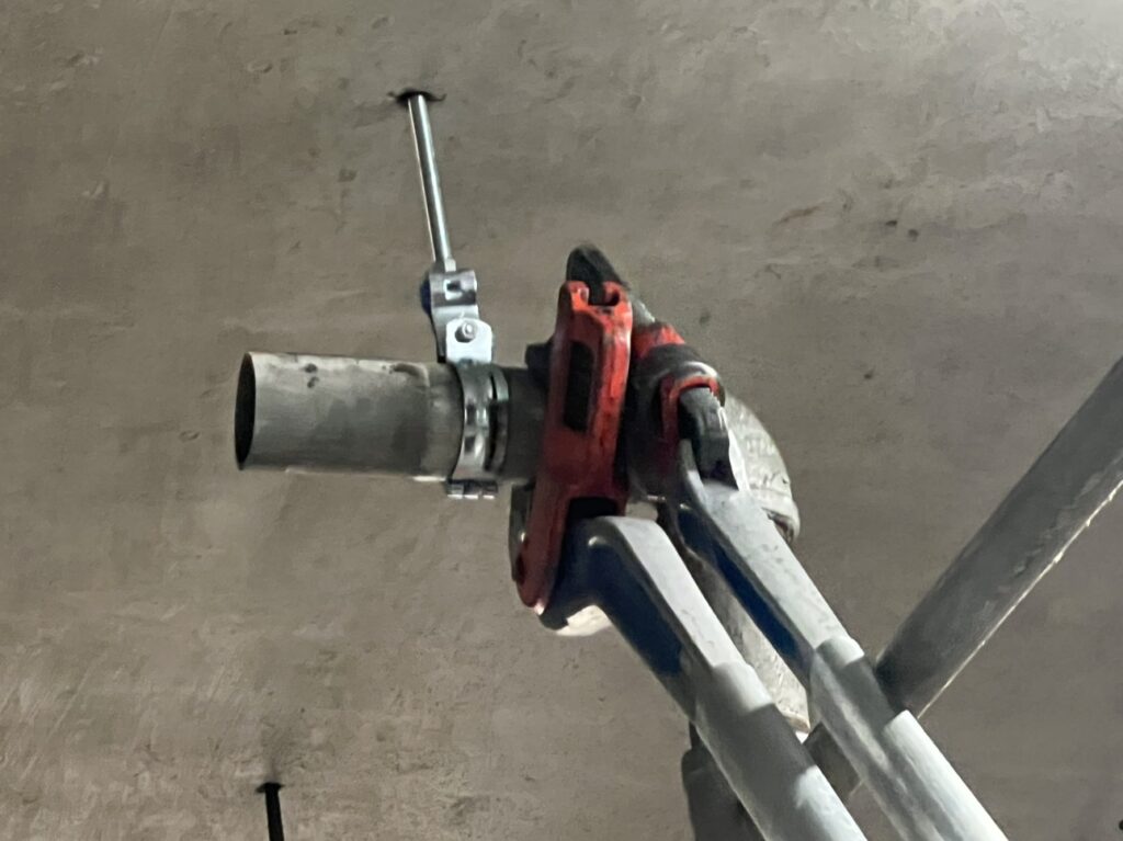 一斉開放弁更新工事