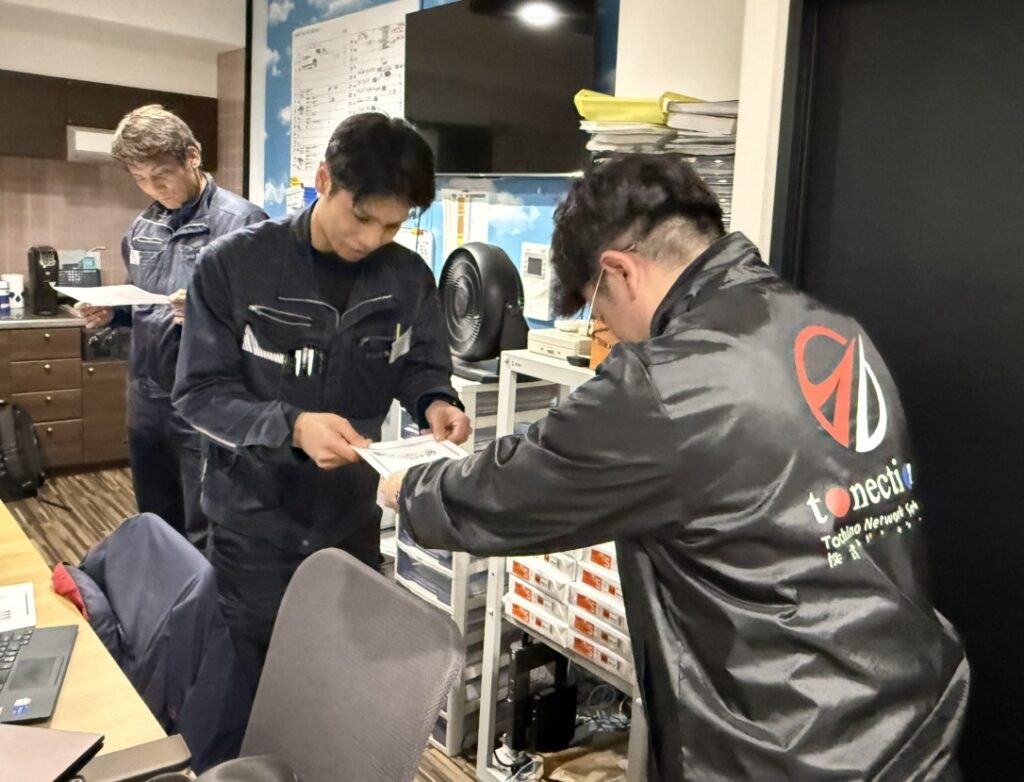 関西支店 工事部門辞令交付及び懇親会