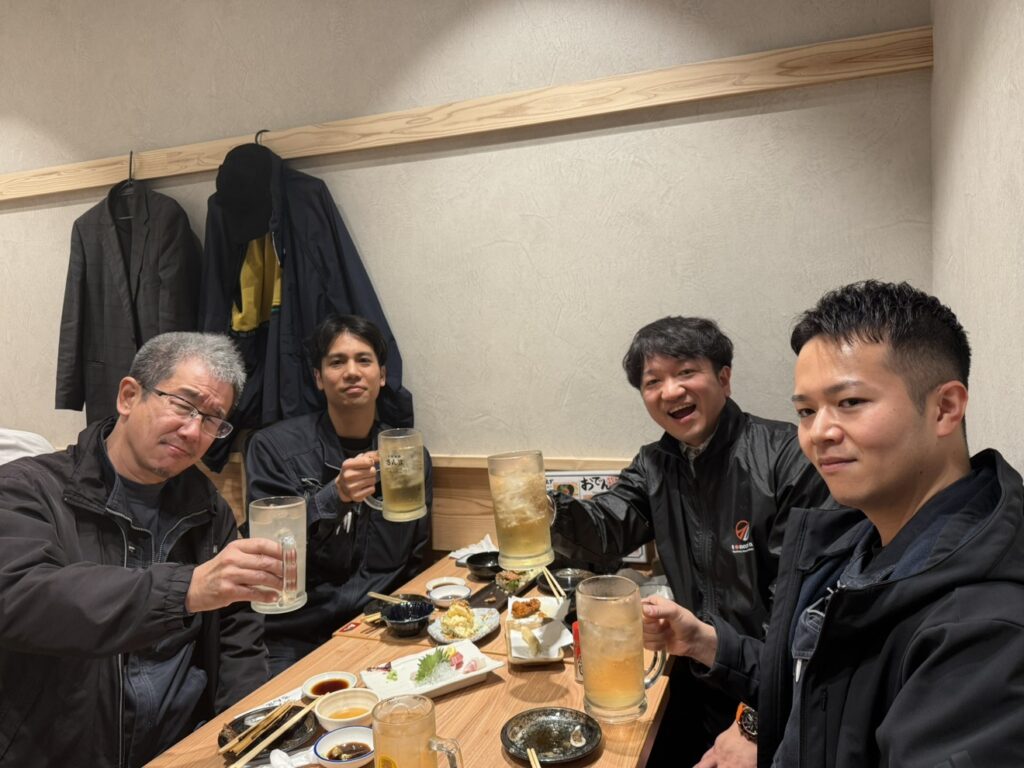 関西支店 工事部門辞令交付及び懇親会