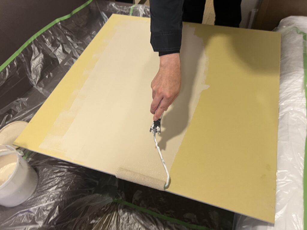 外壁用塗り板（見本板）製作