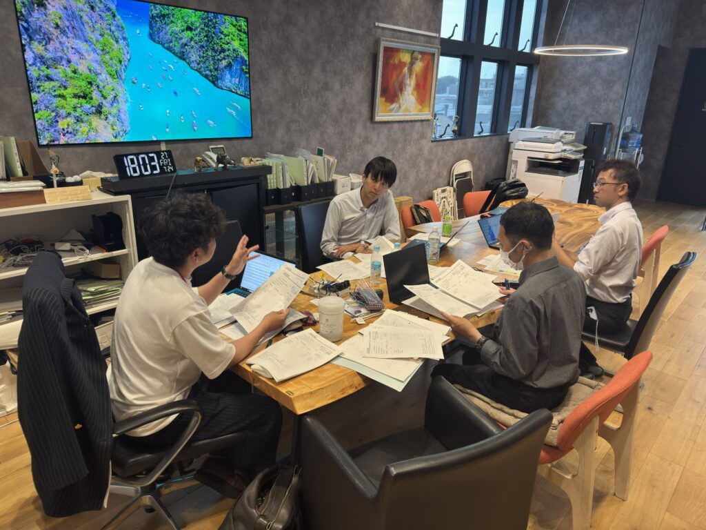 営業・FR（建築工事）幹部会ミーティング