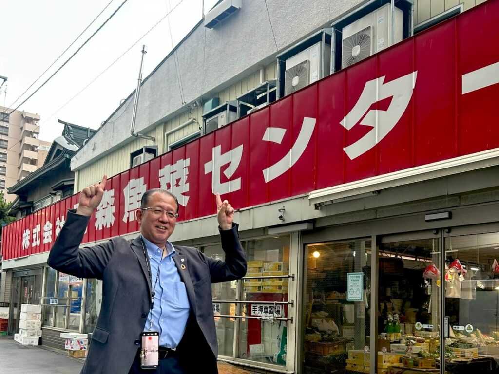 仕事終わりは青森名物「のっけ丼」