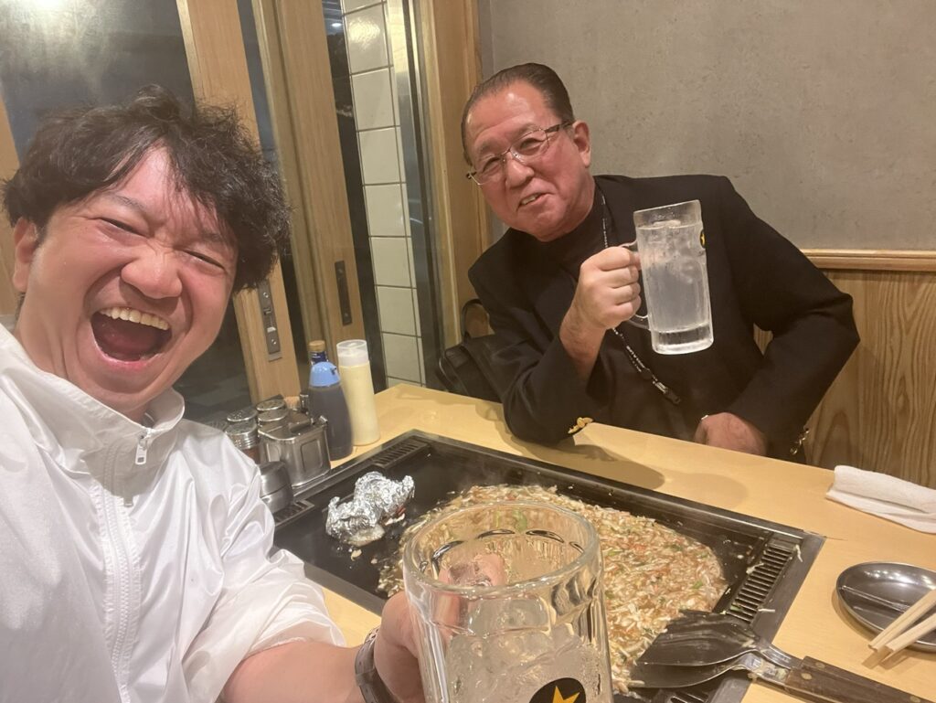 赤羽駅前もんじゃ焼き！